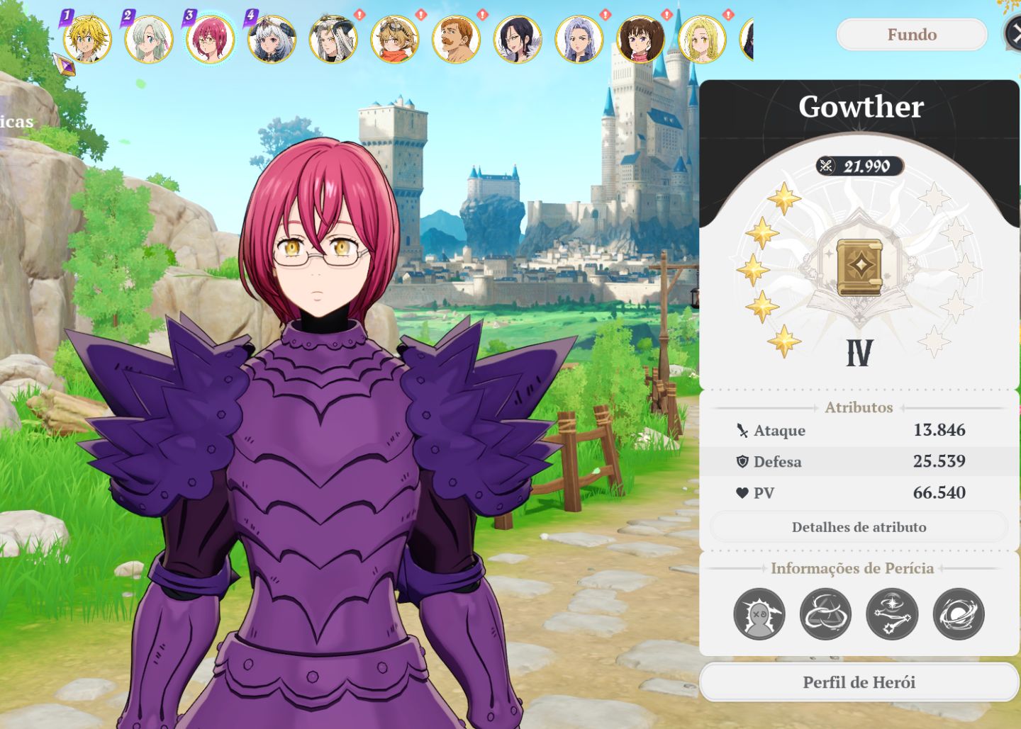 The Seven Deadly Sins Origin - Conta com todos os personagens ENDGAME