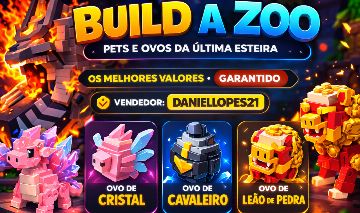 BUILD A ZOO / CONSTRUA UM ZOOLÓGICO - PETS DE 2/3/4 MILHÕES/ OVO DE TIGRE BRANCO