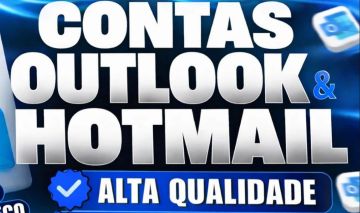 Email Outlook & Hotmail | Não Precisa de Sms