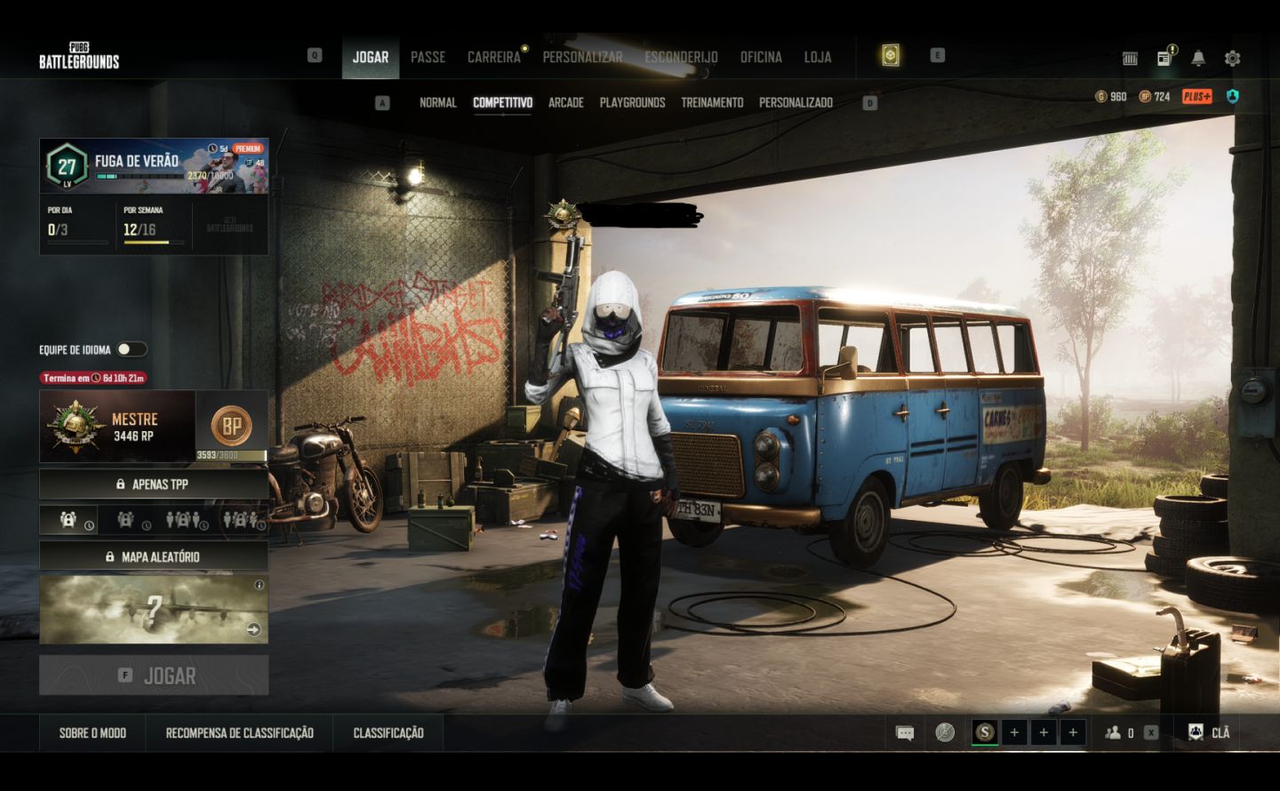 CONTA PUBG AUG NEON LEVEL 8 + CHROMA LARANJA , Glasya + Eve