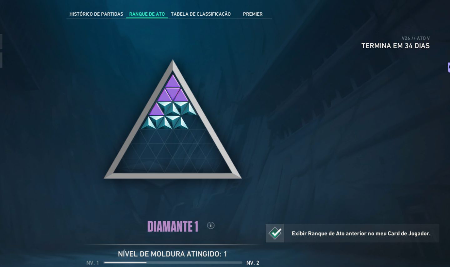 Conta valorant diamante 1