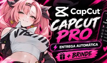 CAPCUT PRO PRIVADO | ACESSO 7/14/28 DIAS | BRINDE CANVA PRO | ENTREGA AUTOMÁTICA