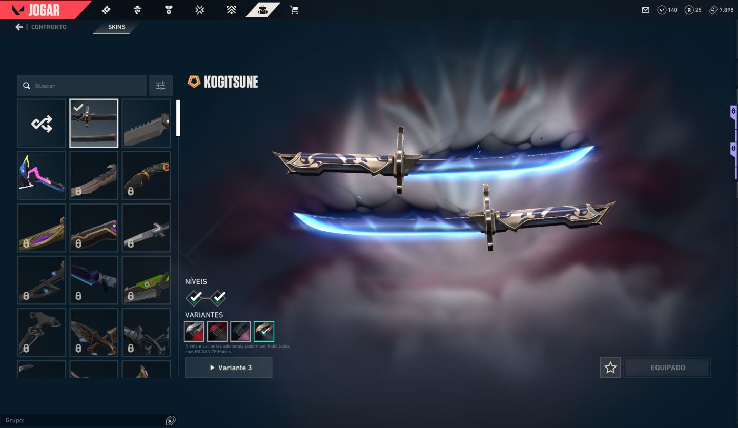 CONTA VALORANT FULL ACESSO - DIVERSAS SKINS