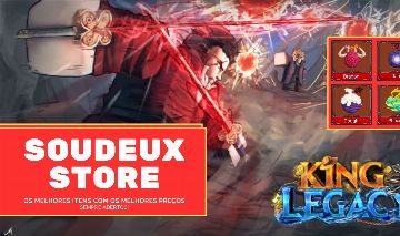 {NOVA FRUTA PTER - 20% OFF} KING LEGACY | MATERIAIS + FRUTAS >>> SouDeux STORE