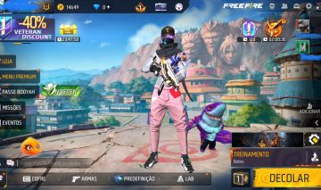 Conta free fire gemada itens raros conta 5 anos de free fire