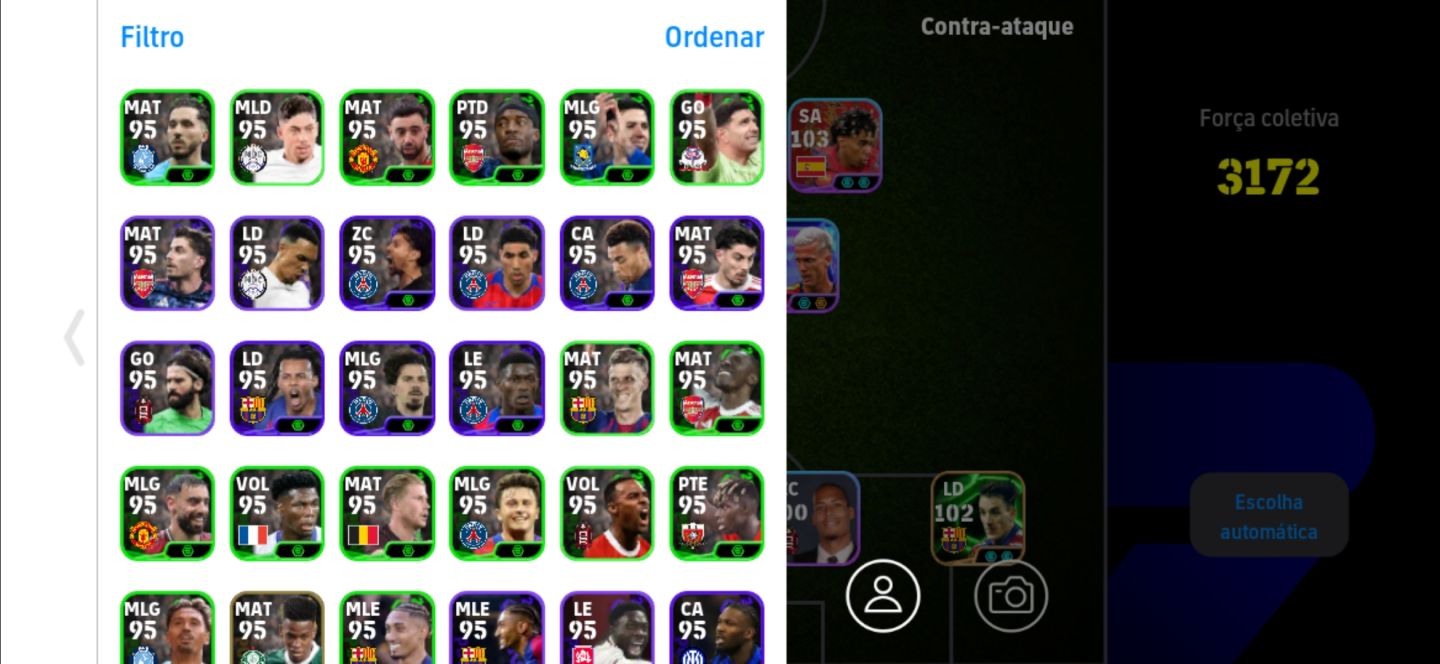 Conta Efootball mobile 1172