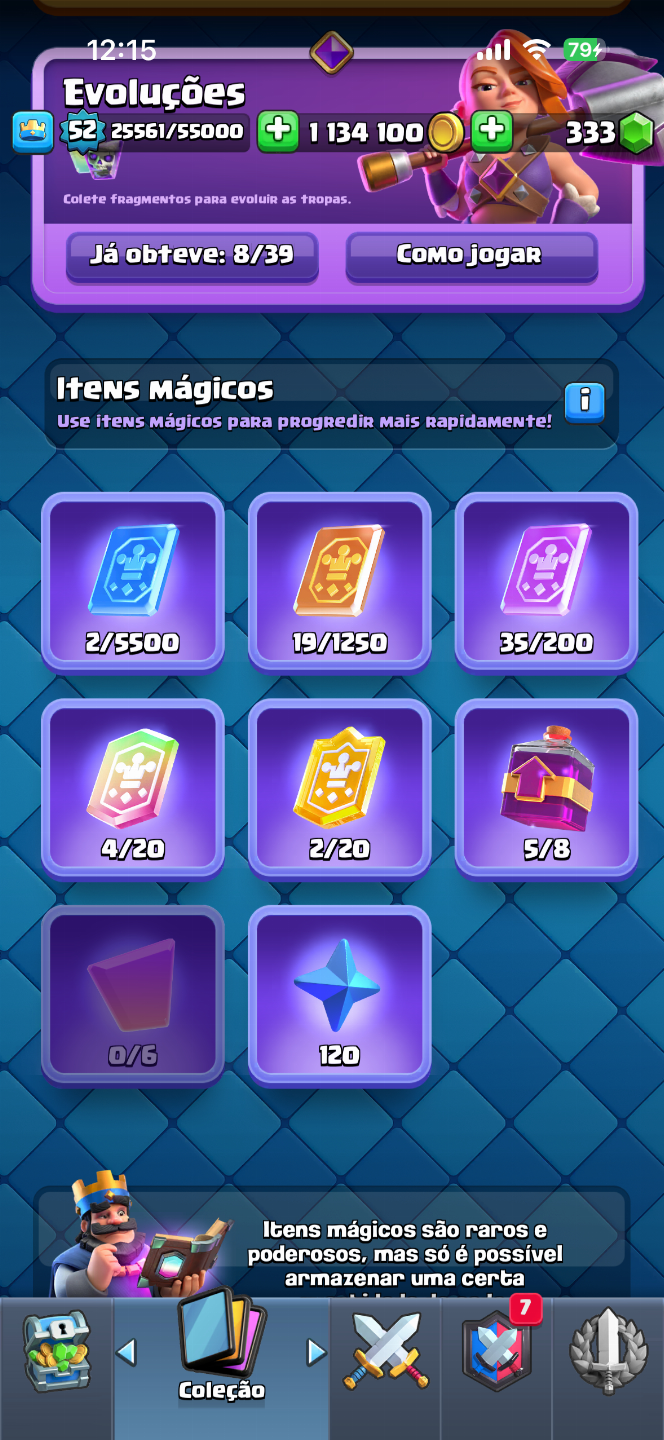 Conta Clash Royale com 10k de troféus