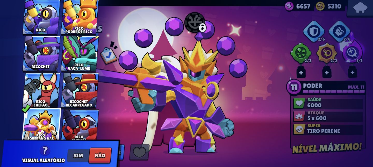 Conta brawl stars desde o lançamento 42k troféus aceito propostas