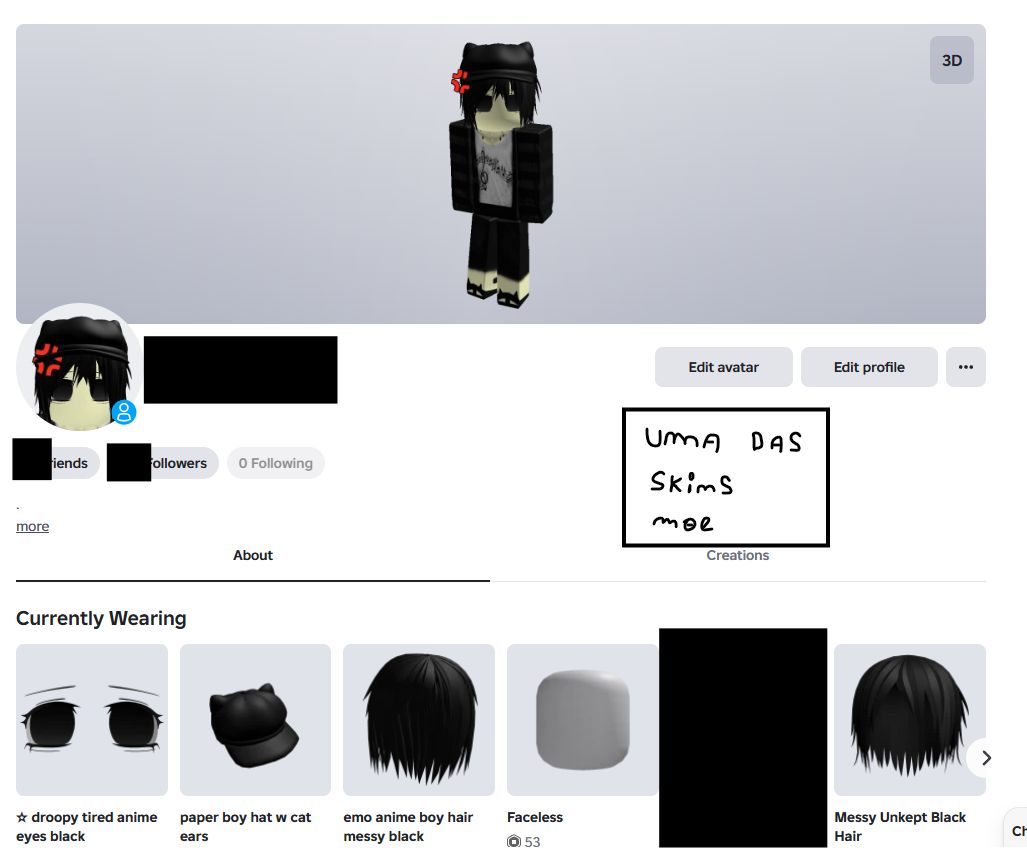 CONTA ROBLOX OG (VARIEDADES EM ESTILOS/SKINS)
