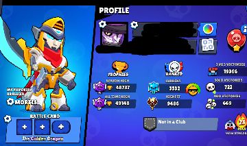 CONTA BRAWL STARS TRYHARD (MUITOS MUITOS TÍTULOS, FORRADA) + CONTA CLASH ROYALE.