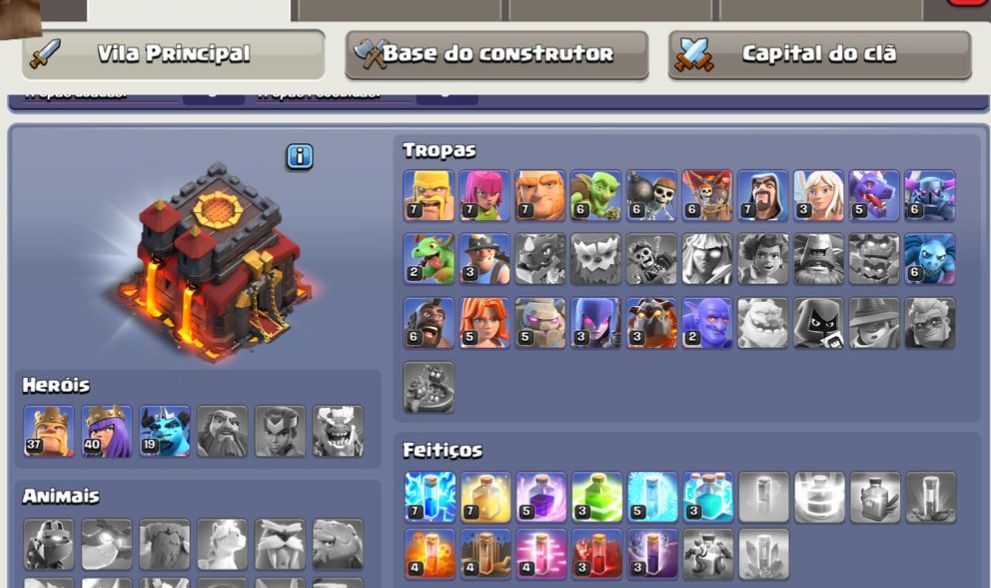 Conta CV 10 FULL MAXIMIZADA