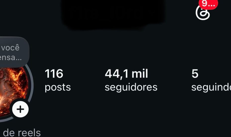CONTA INSTAGRAM COM MAIS DE 44K e MILHÕES DE VISUALIZAÇÕES TOTALMENTE ORGÂNICOS
