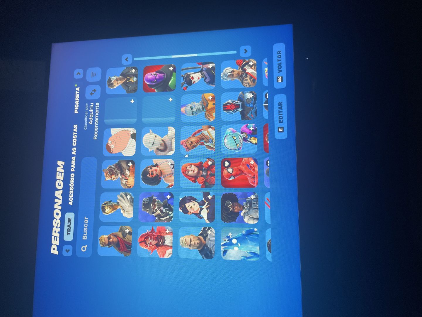 Conta fortinite com lara croft +95 skins