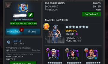 CONTA MARVEL TORNEIO DE CAMPEÕES