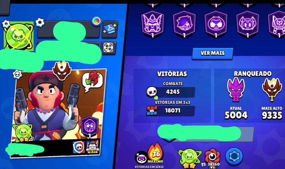 Conta Brawl Stars 2018