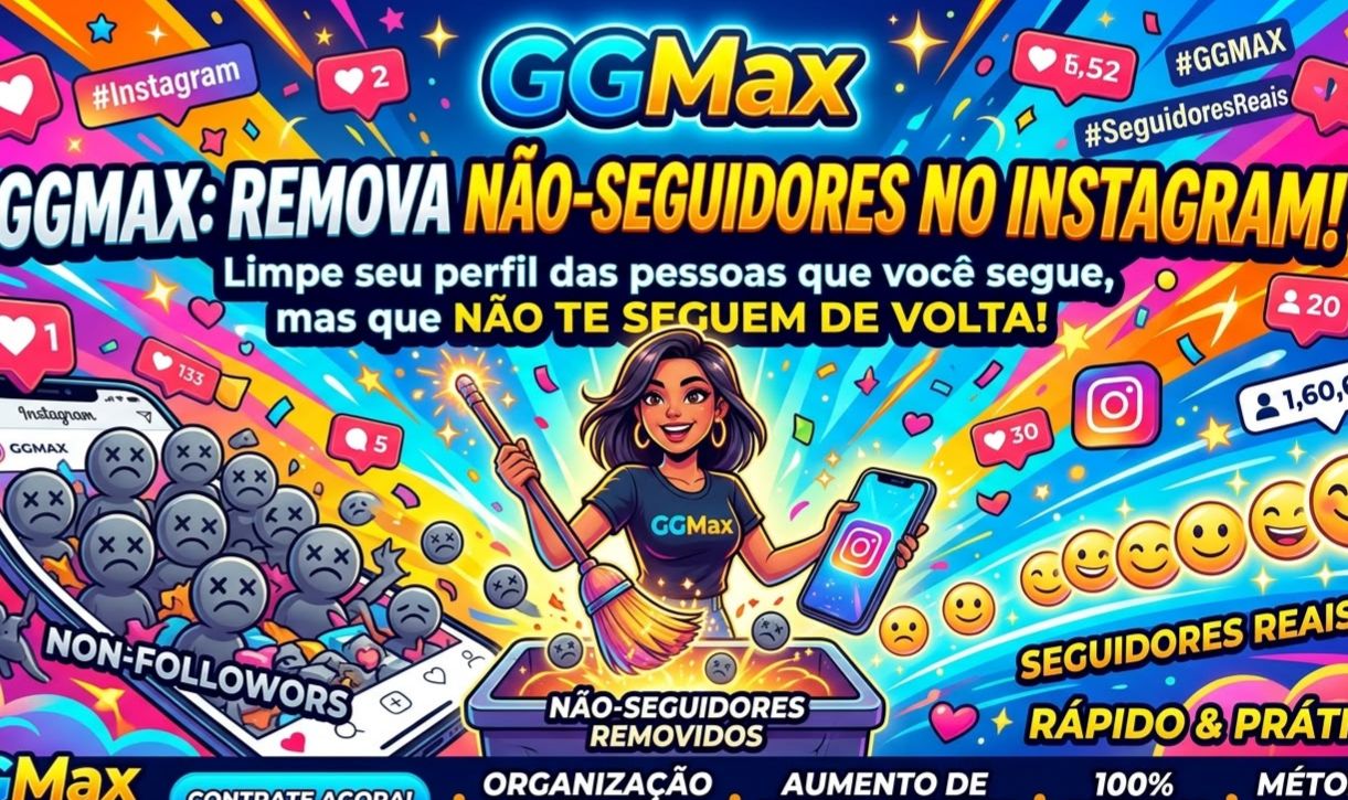 REMOÇÃO DE NÃO SEGUIDORES NO INSTAGRAM