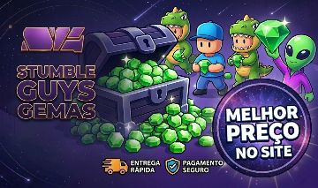 [MELHOR PREÇO] STUMBLE GUYS - GEMAS NO PREÇO MAIS BAIXO!