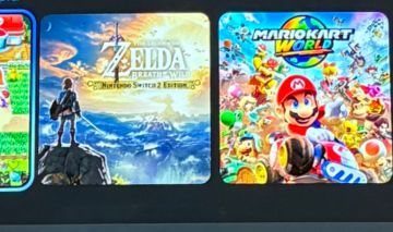 Conta nintendo switch 2 com mario kart world