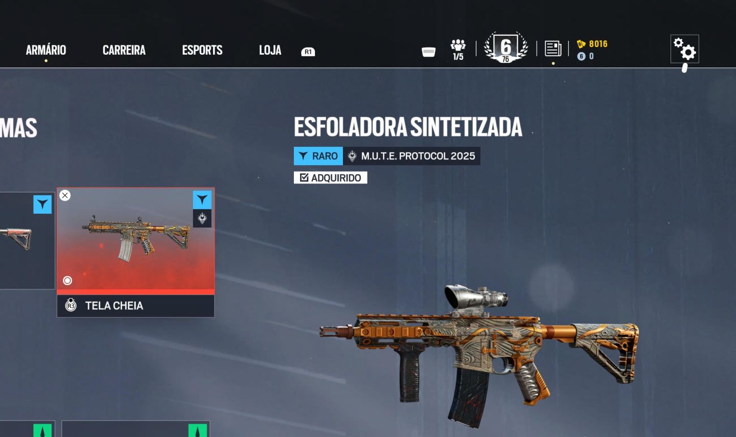 CONTA PRA CONSOLE (PS) LEVEL 76 COM JOGO COMPRADO!