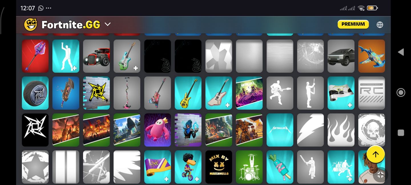 CONTA FORTNITE DE 2024/2025 COM 4 PASSES, CERCA DE 430 SKINS