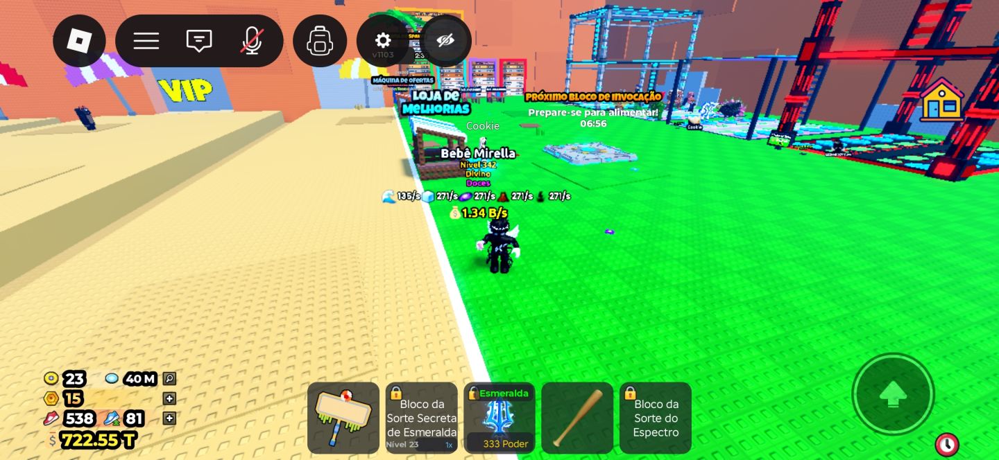Tsunamis para brainrots, 9 brainrots +1b/s cada
