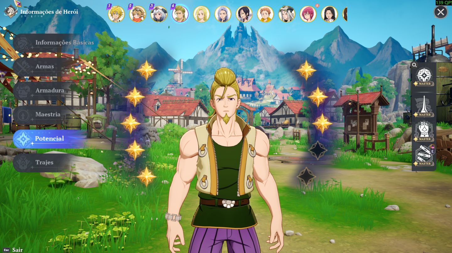 CONTA 7DS ORIGIN 22/24 PERSONAGENS