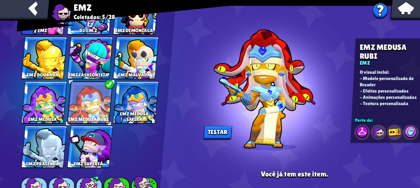Conta de Brawl Stars | 13.000+ troféus | 40+ brawlers