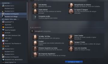 CONTA DA STEAM COM RESIDENT EVIL 9 REQUIEM E OUTROS