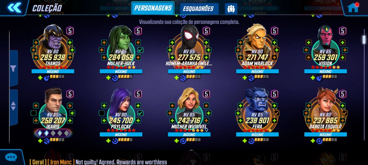 Marvel Strike force mobile Android