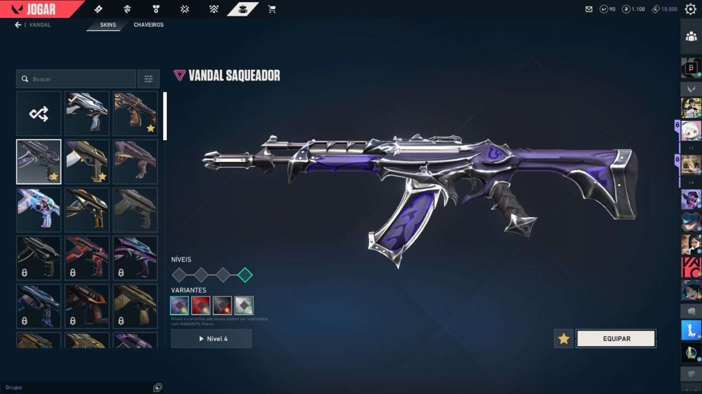 Conta Valorant Full Acesso - 46000 VPS gastos - Skins Limitadas