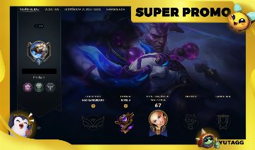 [SMURF EXALTADA] CONTA UNRANKED - 24K DE EA - RANKED LIBERADA - NUNCA TEVE ELO!