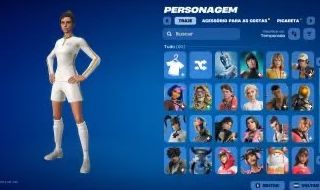 Conta fortnite skin santos 60+ skins