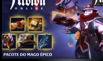 Pacote Mago Épico Albion Online!