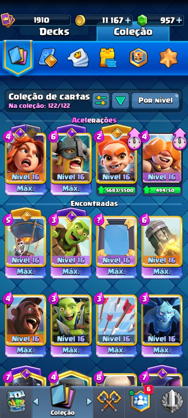 Conta Clash Royale 36 Full
