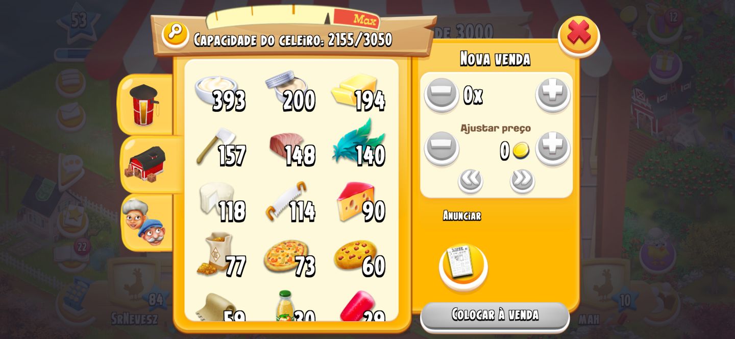 Farm nível 53, bot