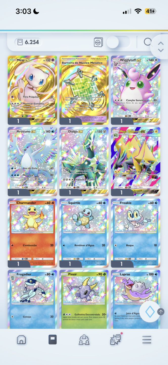 CONTA HIGHERTIER+6.2KCRISTAIS | MEGA VENUSAUR, GENGAR, SCIZOR ex |CLCAO COMPLETA