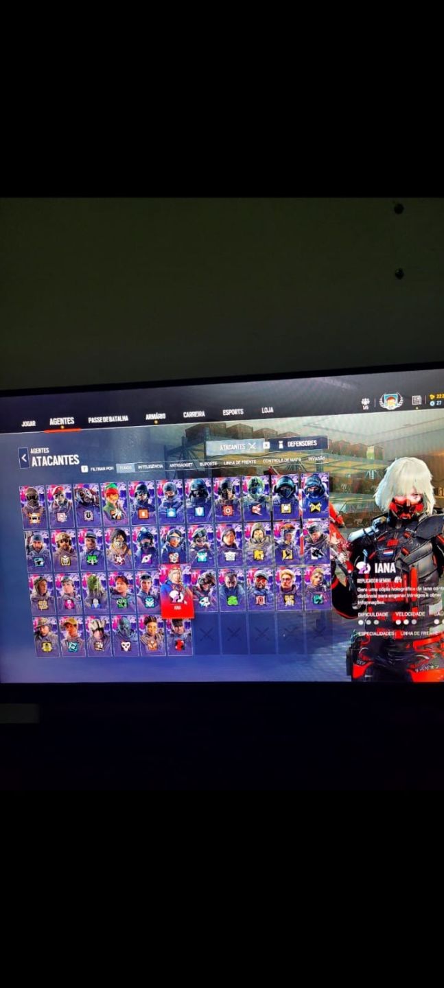 Conta rainbow six