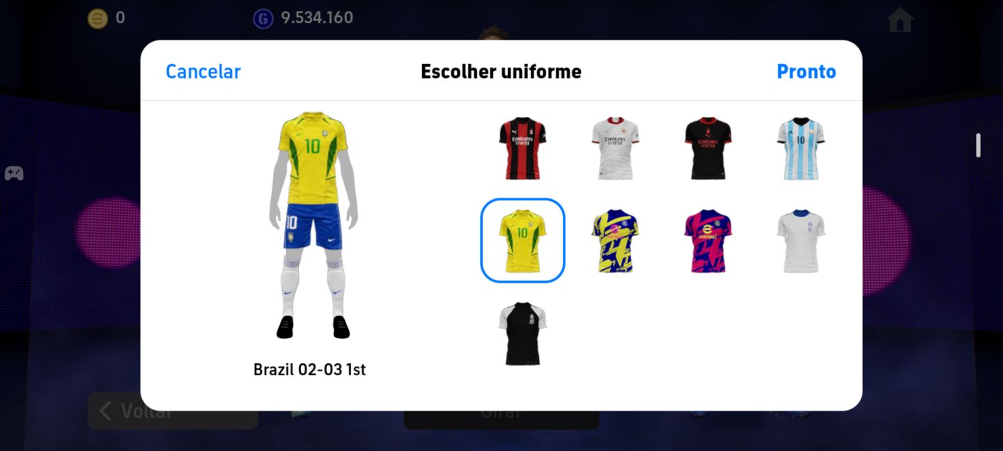 Conta de efootball rara