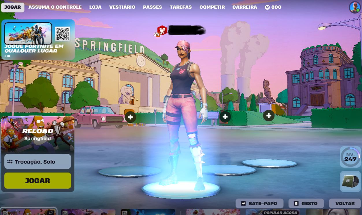 Conta Fortnite Fundador (+Salve o Mundo)