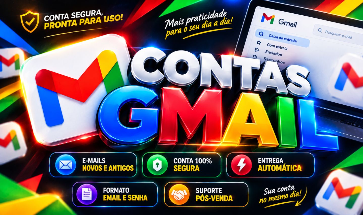 GMAIL DE QUALIDADE | NÃO PEDE SMS | 2FA