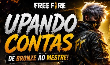 UPO DE PATENTES / CONTAS DE FREE FIRE NO CS E BR, PREÇO BARATO