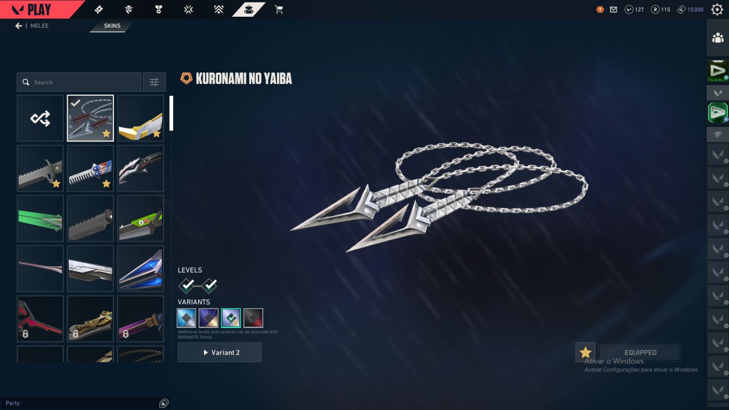 CONTA VALORANT: 3 FACAS, 5 PHANTOMS, 5 VANDAIS, GOLD 3 MAIS DE 1500 GASTOS