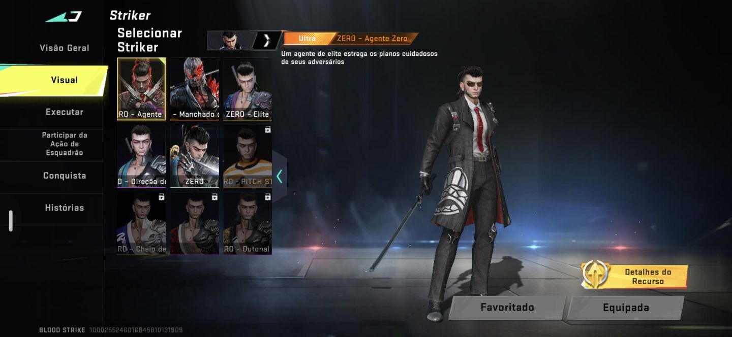 [Conta de Blood Strike] Com várias skins Eternas e Ultras