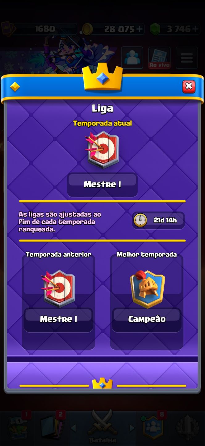 CONTA CLASH ROYALE/ Full acesso/ 13k Troféus/ 12 evo e 4 heróis /Todas as cartas