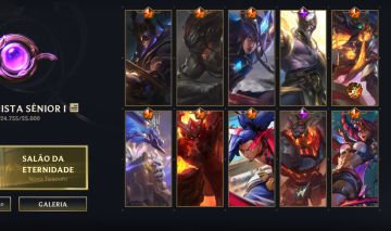 CONTA WILD RIFT EX TOP200 YASUO SKIN EMISSÁRIO COM CHROMA