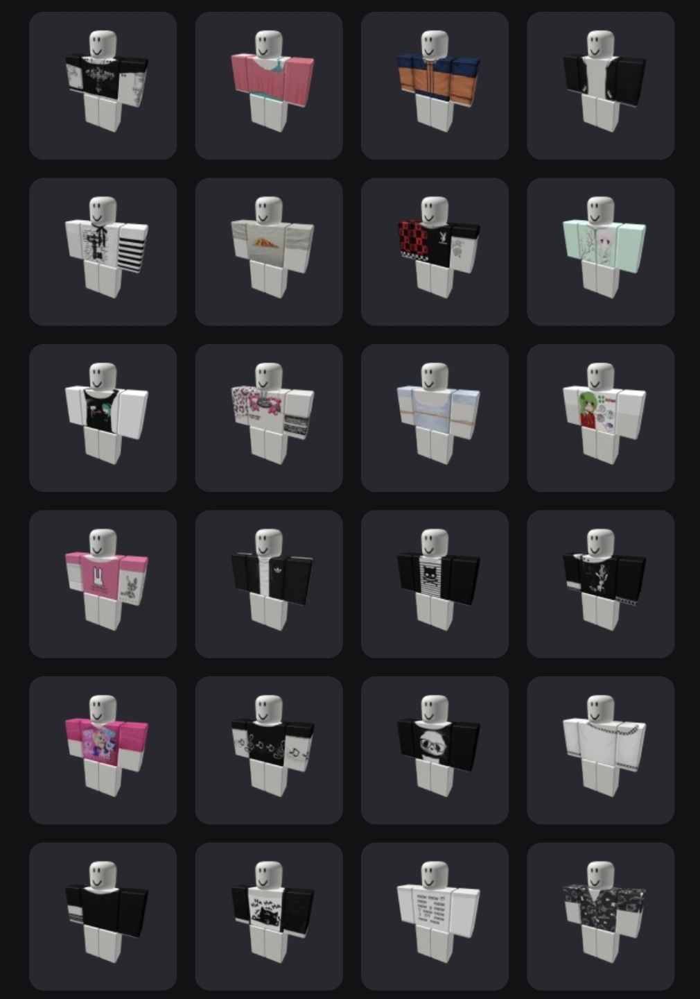 [CONTA] CONTA DE ROBLOX FOCADA EM ROUPAS E ACESSÓRIOS