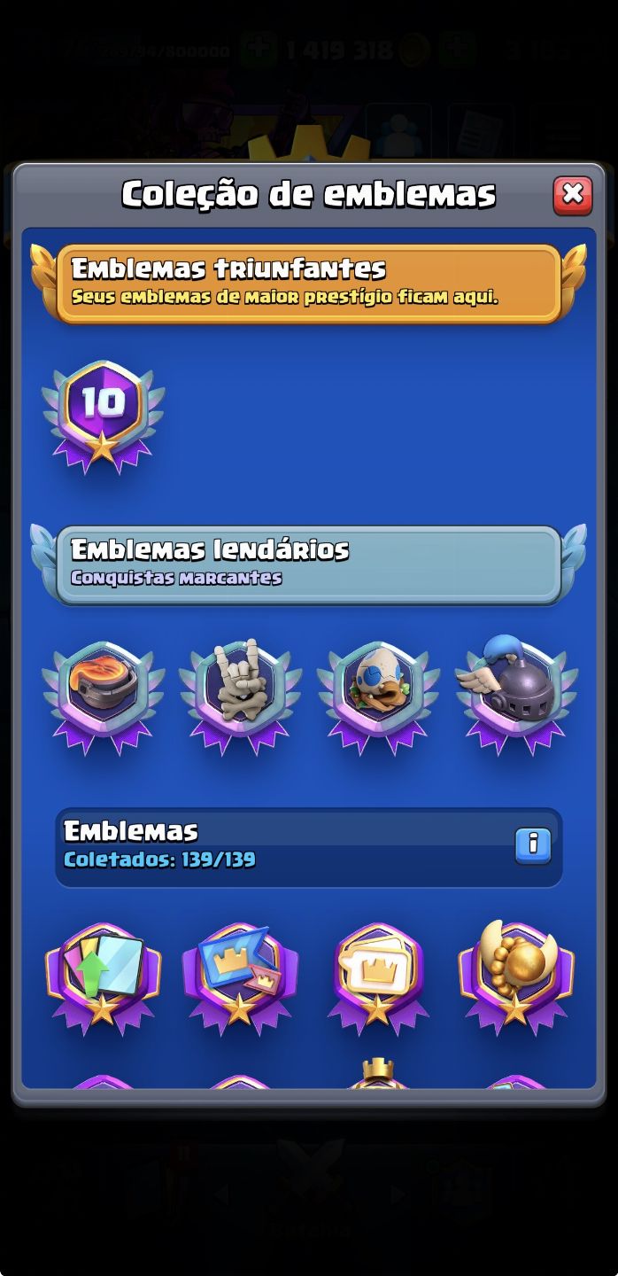 CONTA SUPERCELL EXTREMAMENTE RARA