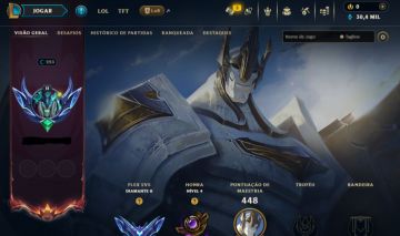 Conta lol diamond full champ 74 skins