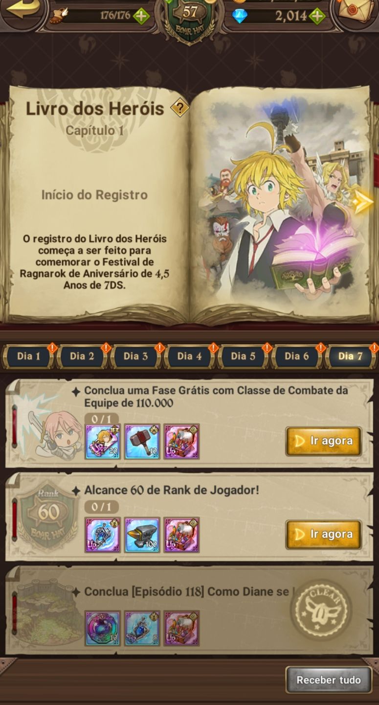 CONTA COM 1.7K DIAMANTES SEM VÍNCULOS