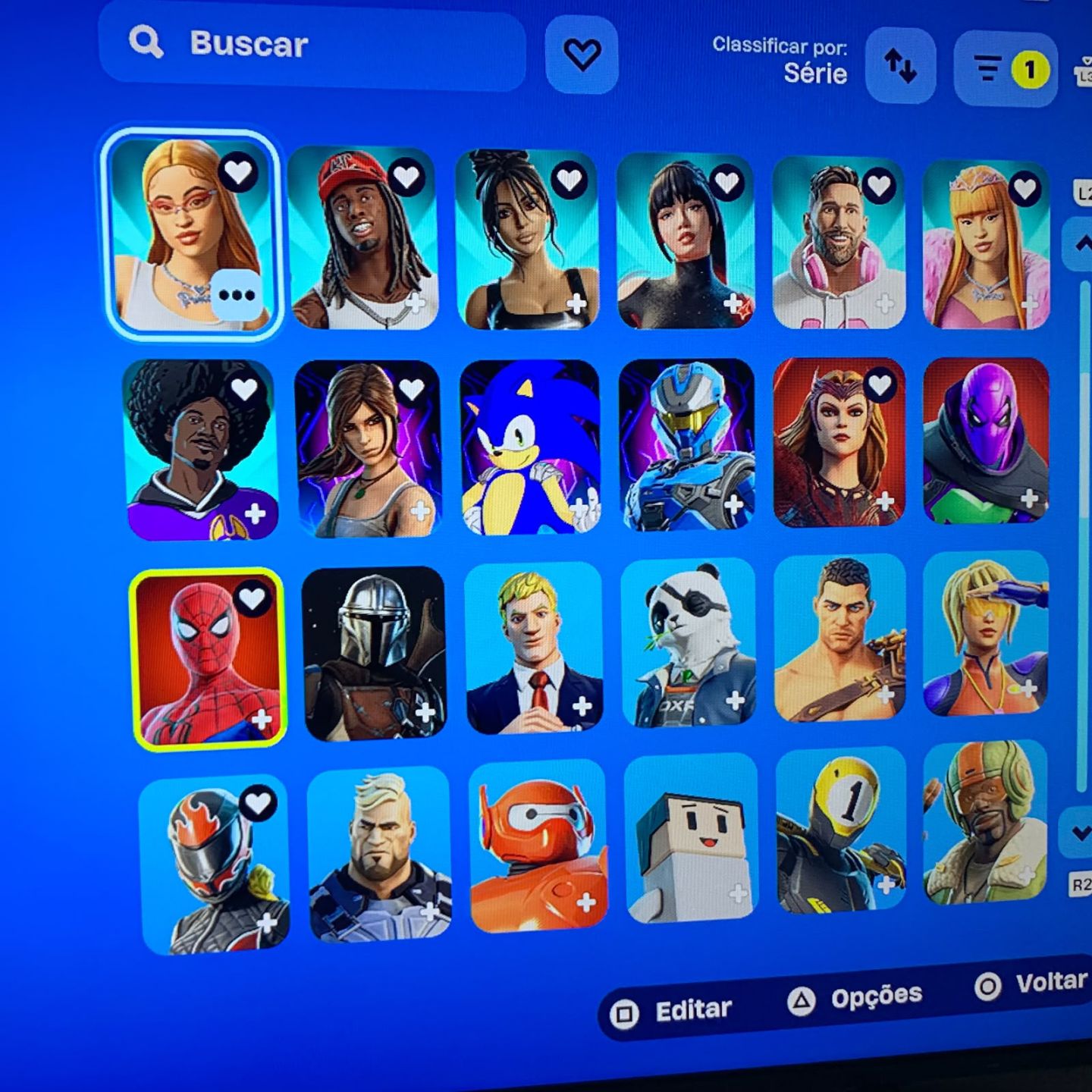 Conta fortnite